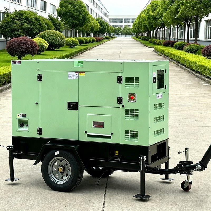 Mobile Silent Diesel Generator factory